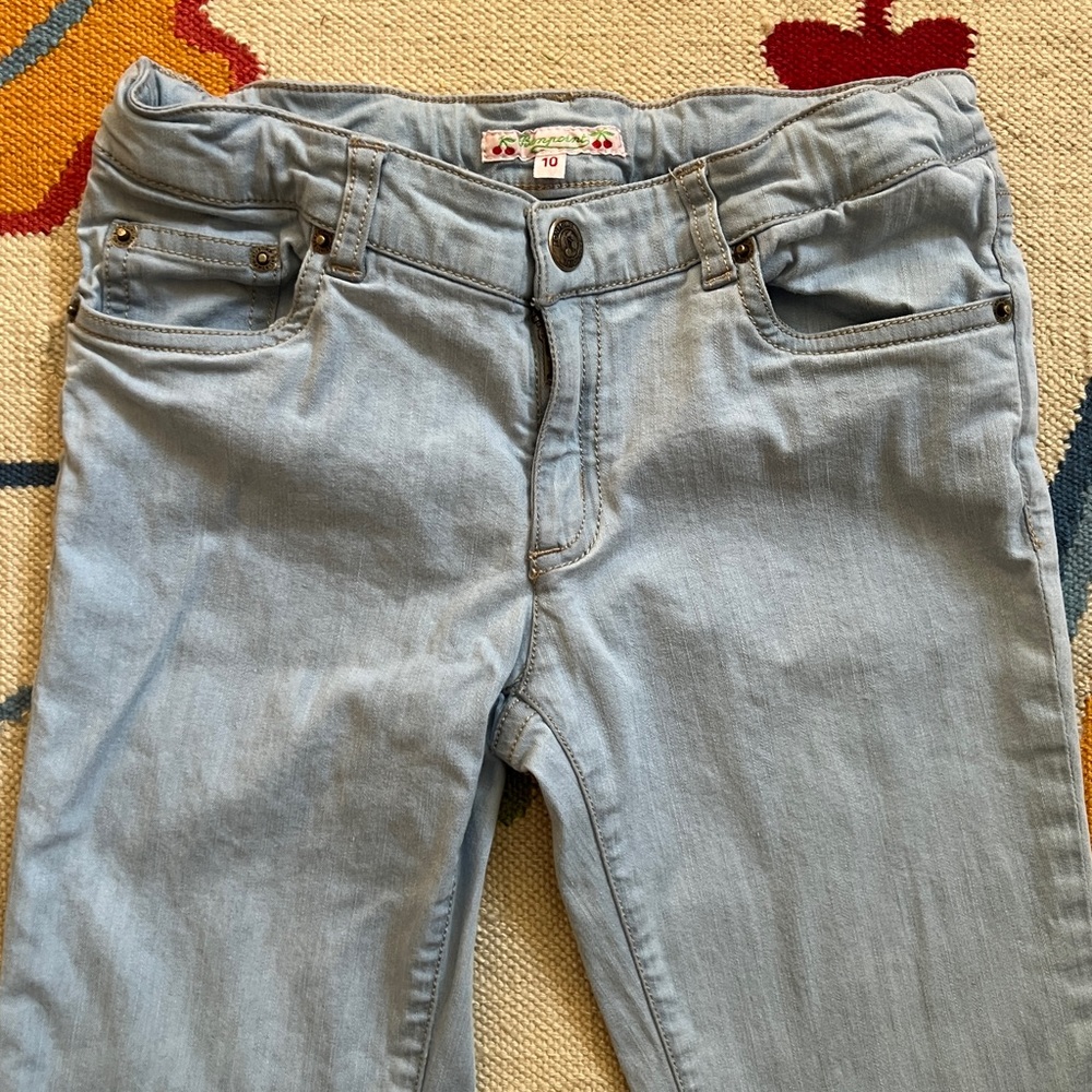 Girls Bonpoint jegging jeans